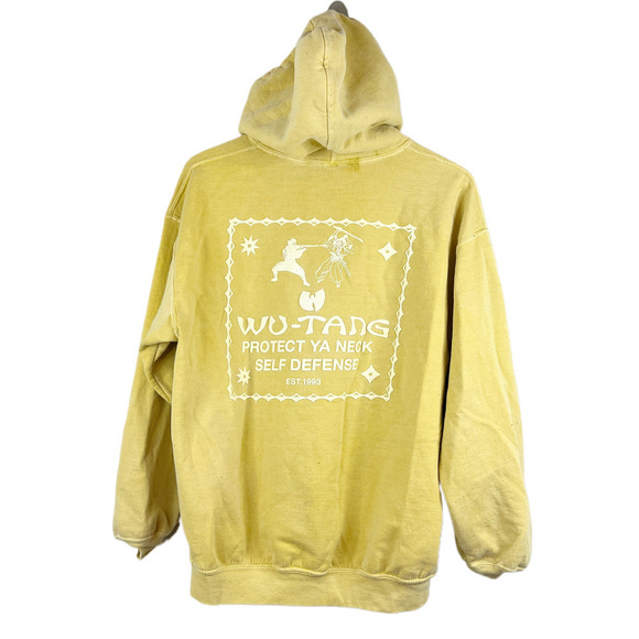 Wu-Tang Clan Protect Ya Neck Pullover Hoodie Sweatshirt Men's Size M - Picture 6 of 7